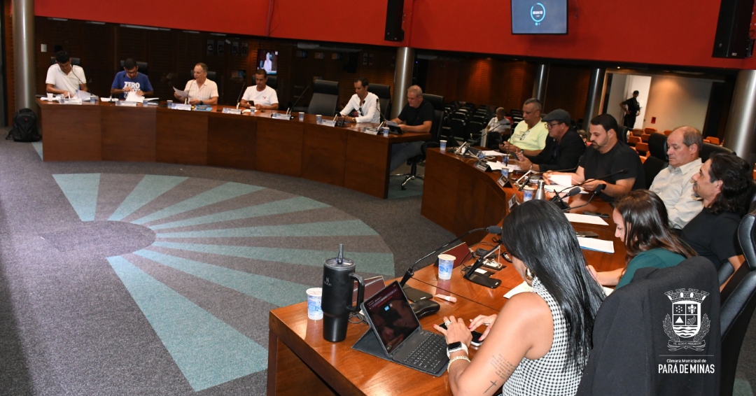 5ª Reunião Ordinária da Câmara Municipal de Pará de Minas em 2026