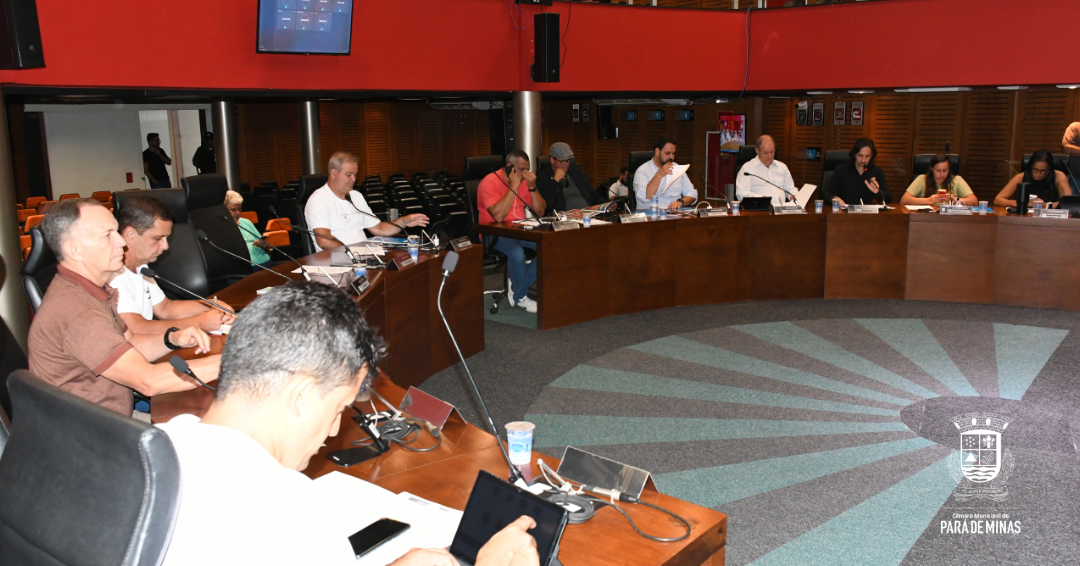 7ª Reunião Ordinária da Câmara Municipal de Pará de Minas em 2026
