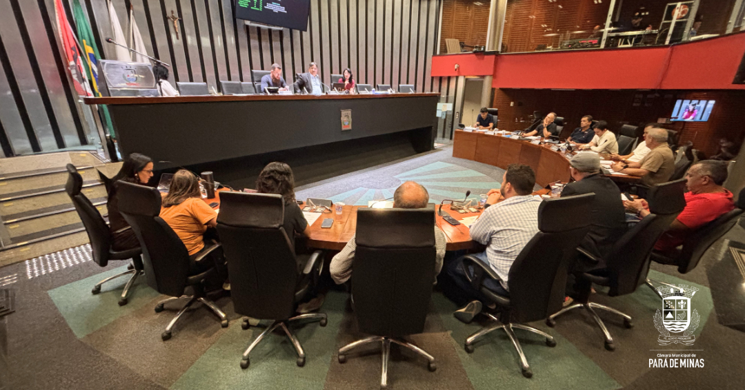10ª Reunião Ordinária da Câmara Municipal de Pará de Minas em 2026